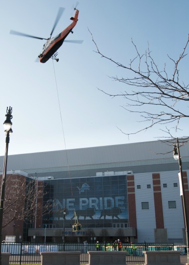 Ford Field Roofing Enhancements